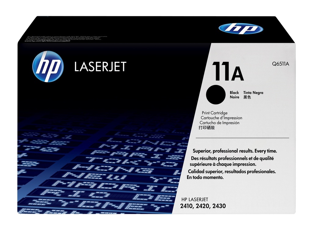 HP Q6511A Negro Cartucho de Toner Original - 11A