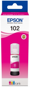Epson 102 Magenta - Botella de Tinta Original C13T03R340