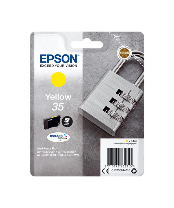 Epson T3584 (35) Amarillo Cartucho de Tinta Original - C13T35844010