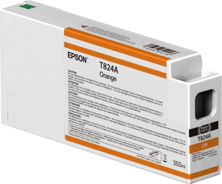 Epson T824A Naranja Cartucho de Tinta Original - C13T824A00