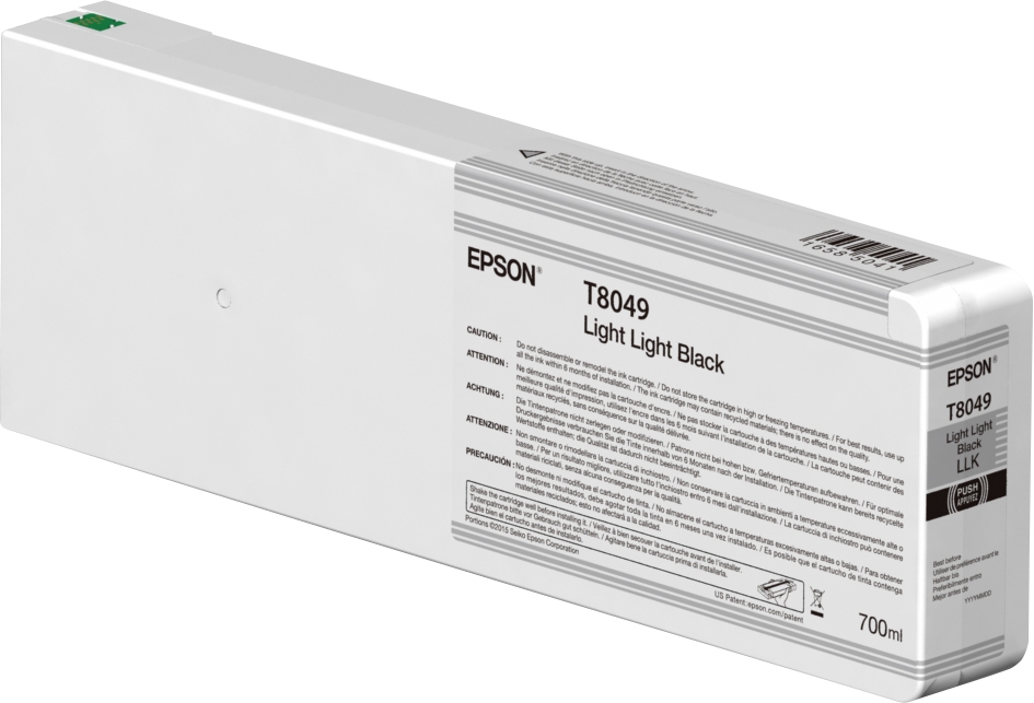 Epson T8049 Negro Light Light Cartucho de Tinta Original - C13T804900