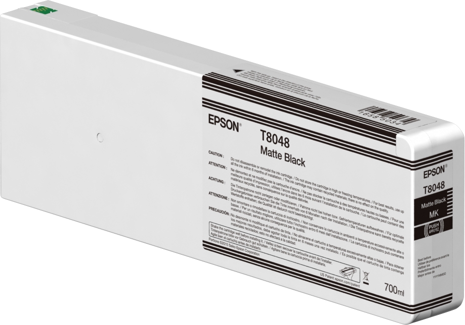 Epson T8048 Negro Mate Cartucho de Tinta Original - C13T804800