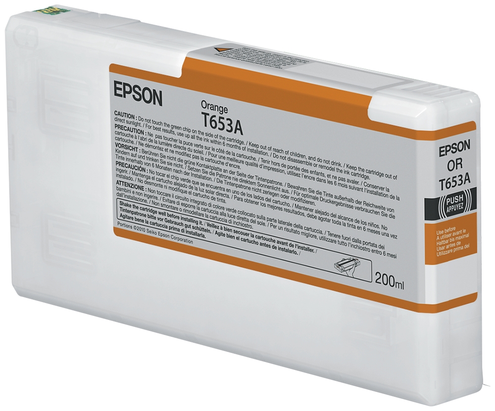 Epson T653A Naranja Cartucho de Tinta Original - C13T653A00
