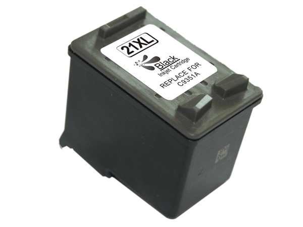 HP 21XL Negro Cartucho de Tinta Remanufacturado - Reemplaza C9351AE/C9351CE