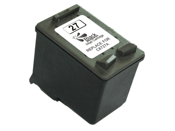 HP 27 Negro Cartucho de Tinta Remanufacturado - Reemplaza C8727AE