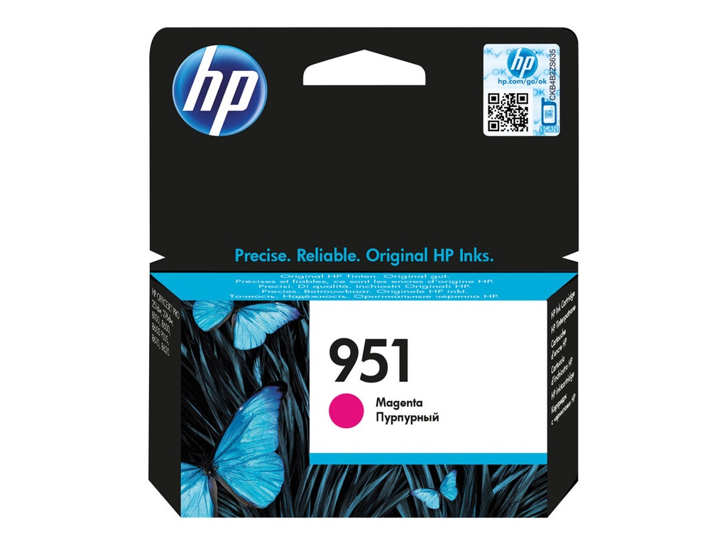 HP 951 Magenta Cartucho de Tinta Original - CN051AE