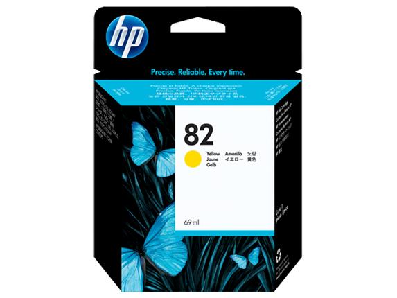 HP 82 Amarillo Cartucho de Tinta Original - C4913A