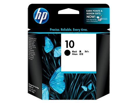 HP 10 Negro Cartucho de Tinta Original - C4844A