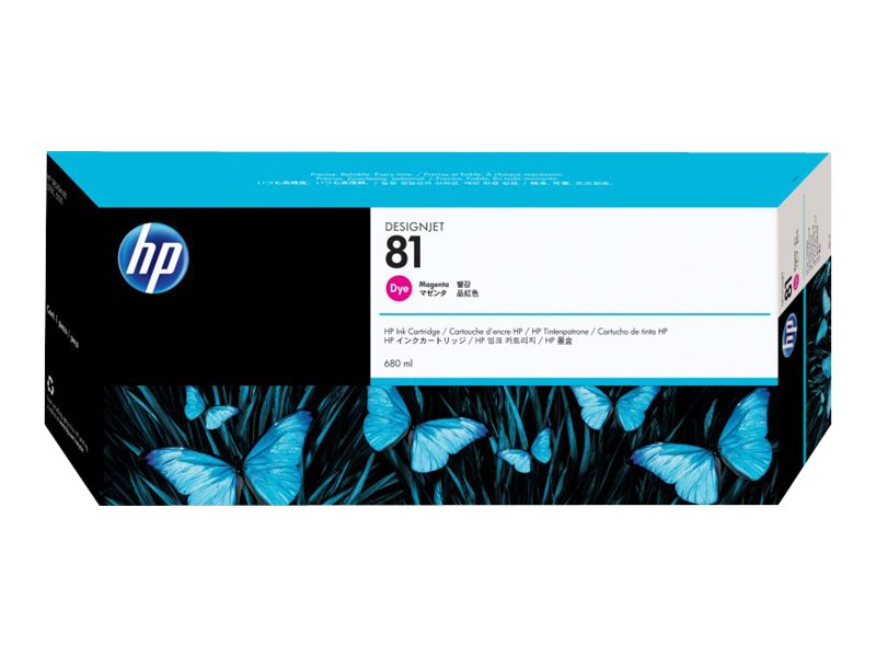 HP 81 Magenta Cartucho de Tinta Original - C4932A
