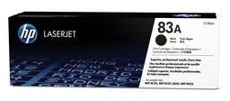 [CF283A] HP CF283A Negro Cartucho de Toner Original - 83A