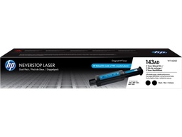 [W1143AD] HP W1143A Negro Pack de 2 Kits de Recarga de Toner Originales - 143A