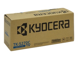 [1T02TVCNL0] Kyocera TK5270 Cyan Cartucho de Toner Original - 1T02TVCNL0/TK5270C