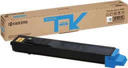 [1T02P3CNL0] Kyocera TK8115 Cyan Cartucho de Toner Original - 1T02P3CNL0/TK8115C