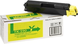 [1T02KVANL0] Kyocera TK590 Amarillo Cartucho de Toner Original - 1T02KVANL0/TK590Y