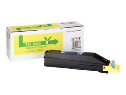 [1T02JZAEU0] Kyocera TK865 Amarillo Cartucho de Toner Original - 1T02JZAEU0/TK865Y