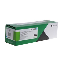 [C3220C0] Lexmark C3324/C3326/MC3224/MC3326/MC3426 Cyan Cartucho de Toner Original - C3220C0
