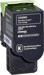 [C2320K0] Lexmark C2325/C2425/C2535/MC2325/MC2425/MC2535/MC2640 Negro Cartucho de Toner Original - C2320K0