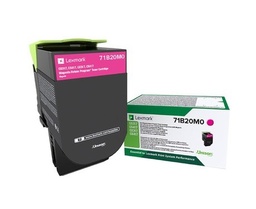 [71B20M0] Lexmark CS317/CS417/CS517/CX317/CX417/CX517 Magenta Cartucho de Toner Original - 71B20M0
