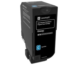 [74C2SC0] Lexmark CS720/CS725/CX725 Cyan Cartucho de Toner Original - 74C2SC0