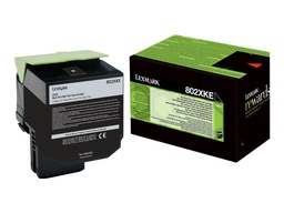 [80C2XK0] Lexmark CX510 Negro Cartucho de Toner Original - 80C2XK0/80C2XKE/802XK