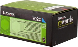 [70C20C0] Lexmark CS310/CS410/CS510 Cyan Cartucho de Toner Original - 70C20C0/702C