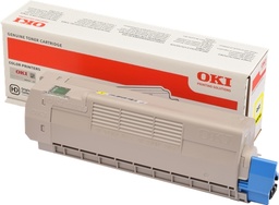 [46507505.0] OKI C612 Amarillo Cartucho de Toner Original - 46507505