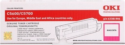 [43381906.0] OKI C5600/C5700 Magenta Cartucho de Toner Original - 43381906