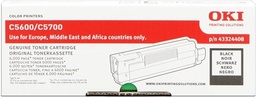 [43324408.0] OKI C5600/C5700 Negro Cartucho de Toner Original - 43324408