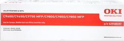 [42918107.0] OKI C9600/C9650/C9655/C9800/C9850 Cyan Tambor de Imagen Original - 42918107