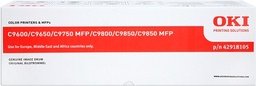[42918105.0] OKI C9600/C9650/C9655/C9800/C9850 Amarillo Tambor de Imagen Original - 42918105
