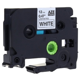 [BR-TZE251] Brother TZe251 Cinta Laminada Generica de Etiquetas - Texto negro sobre fondo blanco - Ancho 24mm x 8 metros