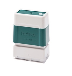 [PR1438G6P] Brother PR1438G6P Pack de 6 Monturas de Sellos Originales - 14x38mm - Color Verde