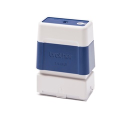[PR1438E6P] Brother PR1438E6P Pack de 6 Monturas de Sellos Originales - 14x38mm - Color Azul