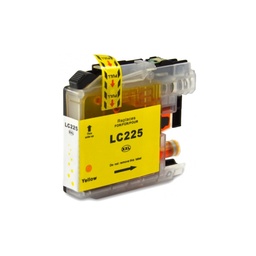 [BI-LC225XLYL] Brother LC225XL Amarillo Cartucho de Tinta Generico - Reemplaza LC225XLY