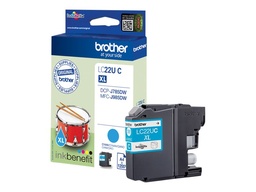 [LC22UCBP] Brother LC22U Cyan Cartucho de Tinta Original - LC22UCBP