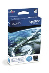 [LC985CBP] Brother LC985 Cyan Cartucho de Tinta Original - LC985CBP