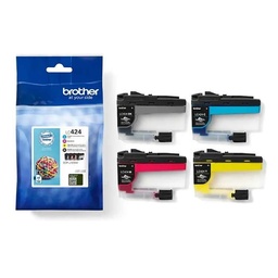 [LC424VAL] Brother LC424 Pack de 4 Cartuchos de Tinta Originales - LC424VAL