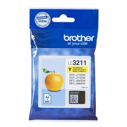[LC3211Y] Brother LC3211 Amarillo Cartucho de Tinta Original - LC3211Y