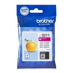 [LC3211M] Brother LC3211 Magenta Cartucho de Tinta Original - LC3211M