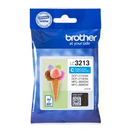 [LC3213C] Brother LC3213 Cyan Cartucho de Tinta Original - LC3213C