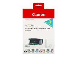 [6384B010] Canon CLI42 Pack de 8 Cartuchos de Tinta Originales - 6384B010