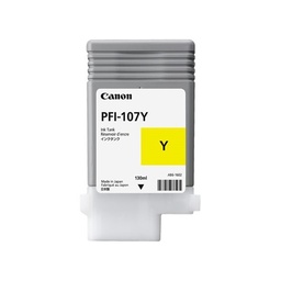 [6708B001] Canon PFI107 Amarillo Cartucho de Tinta Original - PFI107Y/6708B001