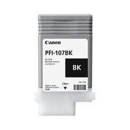 [6705B001] Canon PFI107 Negro Cartucho de Tinta Original - PFI107BK/6705B001