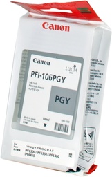 [6631B001] Canon PFI106 Gris Photo Cartucho de Tinta Original - PFI106PGY/6631B001