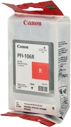 [6627B001] Canon PFI106 Rojo Cartucho de Tinta Original - PFI106R/6627B001