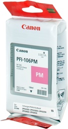 [6626B001] Canon PFI106 Magenta Photo Cartucho de Tinta Original - PFI106MC/6626B001