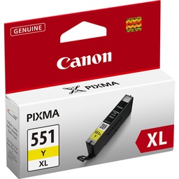 [6446B001] Canon CLI551XL Amarillo Cartucho de Tinta Original - 6446B001