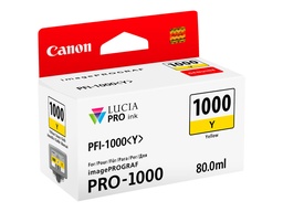 [0549C001] Canon PFI1000 Amarillo Cartucho de Tinta Original - PFI1000Y/0549C001