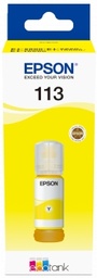 [C13T06B440] Epson 113 Amarillo - Botella de Tinta Pigmentada Original C13T06B440