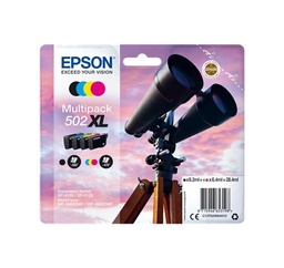 [C13T02W64010] Epson 502XL Pack de 4 Cartuchos de Tinta Originales - C13T02W64010